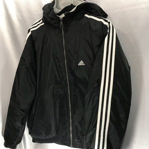 REVERSIBLE ADIDAS jacket size Large